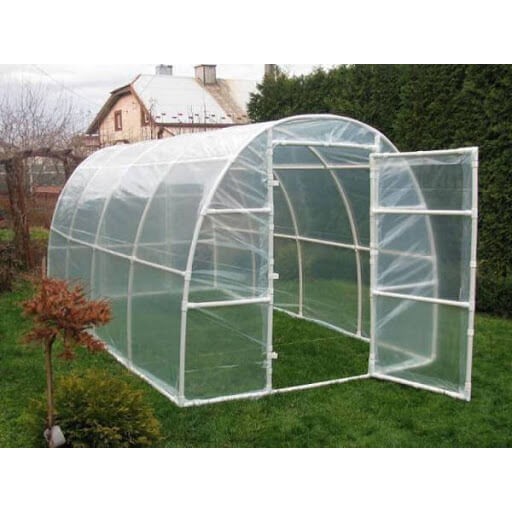 Màng PE, Nilon lợp nhà kính, khổ 4.4m, dày 200 micron phủ nhà ươm, nhà trồng rau, chống mưa, chống chim