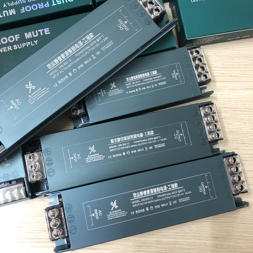 Nguồn mỏng 12V loại xịn dùng cho công trình CHÍNH HÃNG bảo hành 3 năm