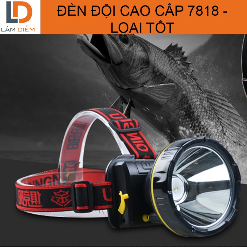 ĐÈN PIN ĐỘI ĐẦU SIÊU SÁNG PIN LÂU T182 - 7818