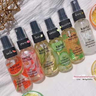 Xịt khoáng và khóa lớp make up karite sprep+prime
