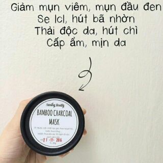 Mặt nạ than tre hoạt tính handmade