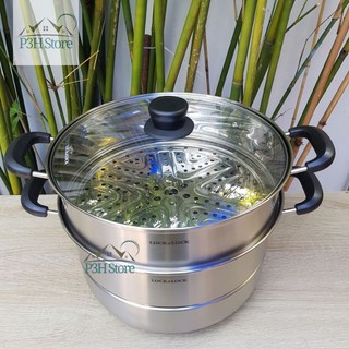 Nồi xửng hấp Lock&Lock sử dụng bếp từ size 26cm , 28cm