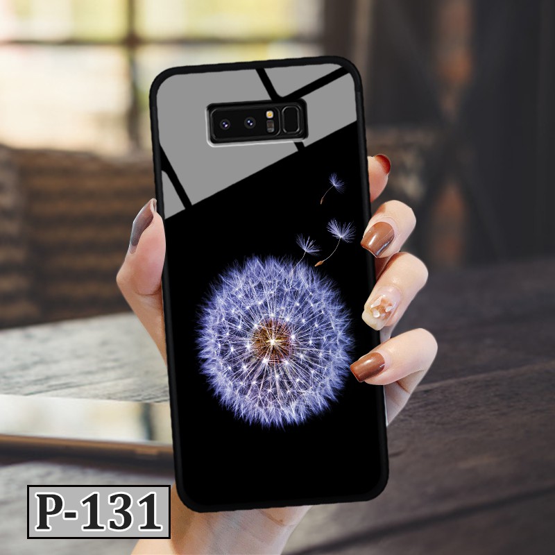 Ốp Samsung Galaxy Note 8 - lưng kính in hình 3D