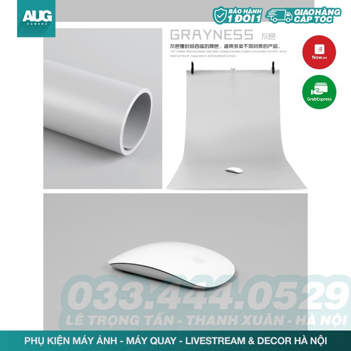 SIÊU RẺ | Phông nền nhựa PVC trơn treo giá khung chụp ảnh sản phẩm hàn quốc instagram giấy PVC nhiệt - AUG Camera Hà nội