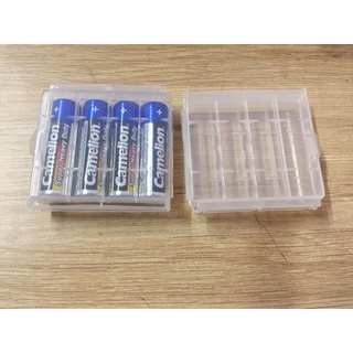 10 cái  Hộp đựng bảo vệ 4 pin AA / AAA