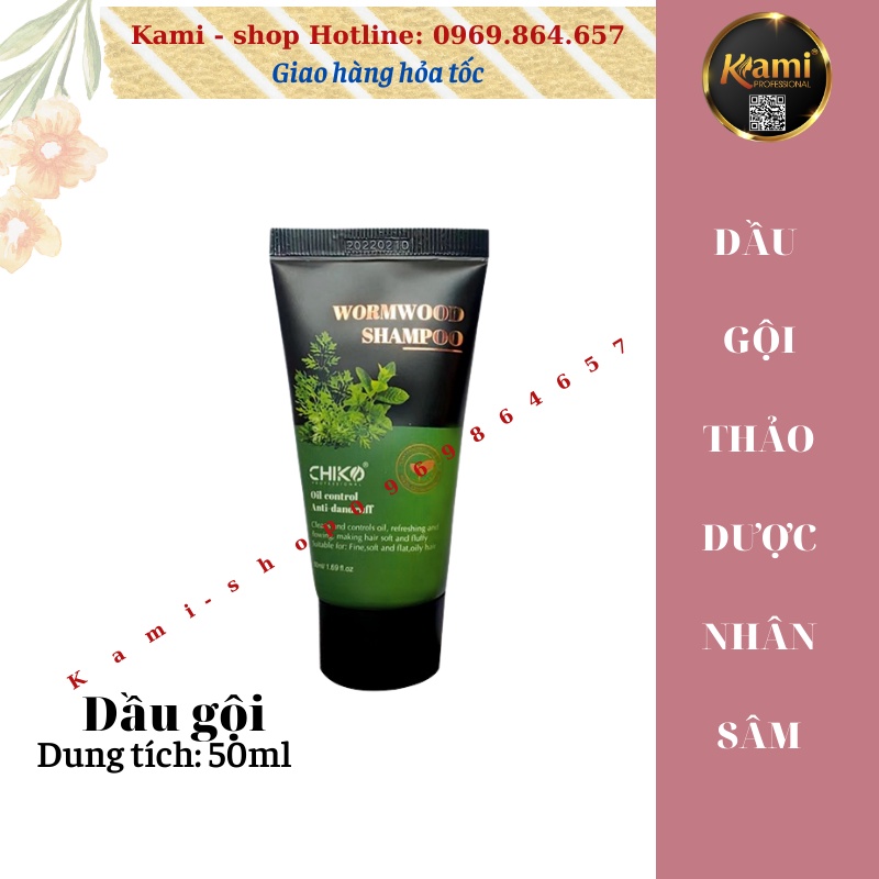 Tuýp dầu gội siêu mềm mượt size nhỏ 50ml gội phục hồi và chăm sóc tóc