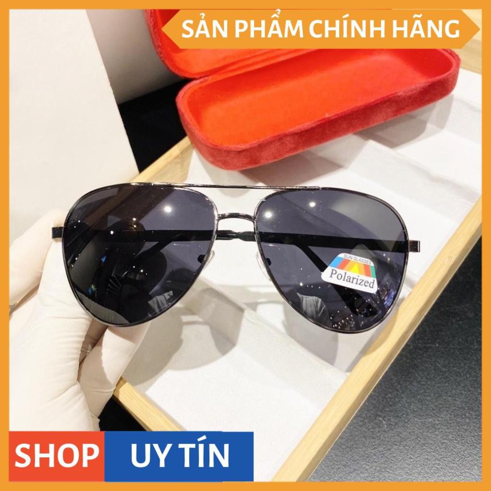 Kính mát nam thời trang cao cấp tròng phim make chống chói, chống tia UV - Mắt kính nam đi nắng gọng kim loại độc đáo | BigBuy360 - bigbuy360.vn