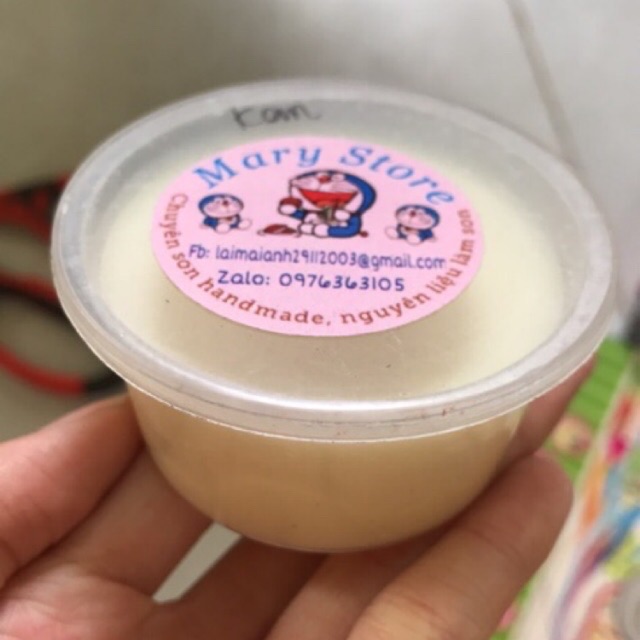 Phôi son kem 50g - nguyên liệu làm mỹ phẩm handmade