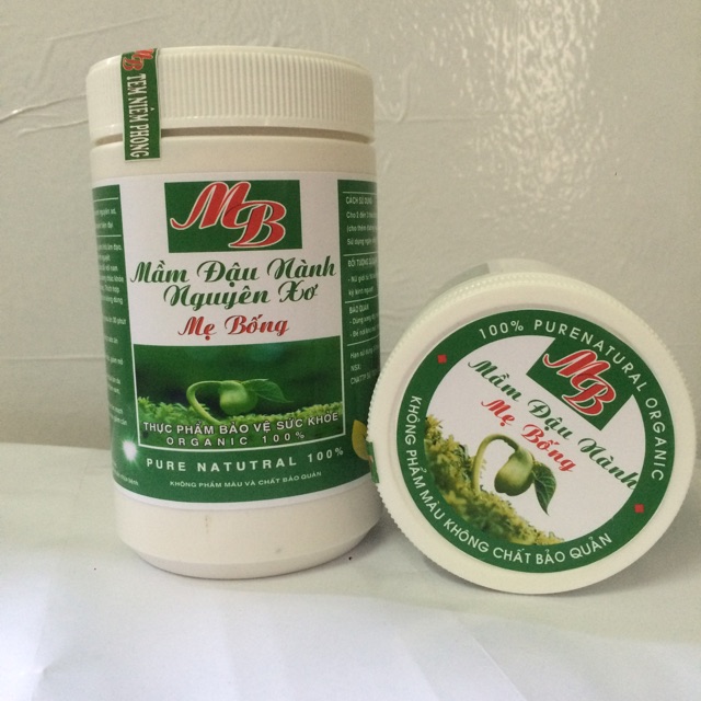 1Kg Mầm đậu nành nguyên xơ tăng vòng 1, đẹp da, giữ dáng