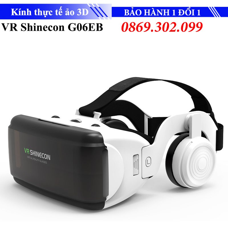 Kính thực tế ảo xem phim 3D VR Shinecon G06EB