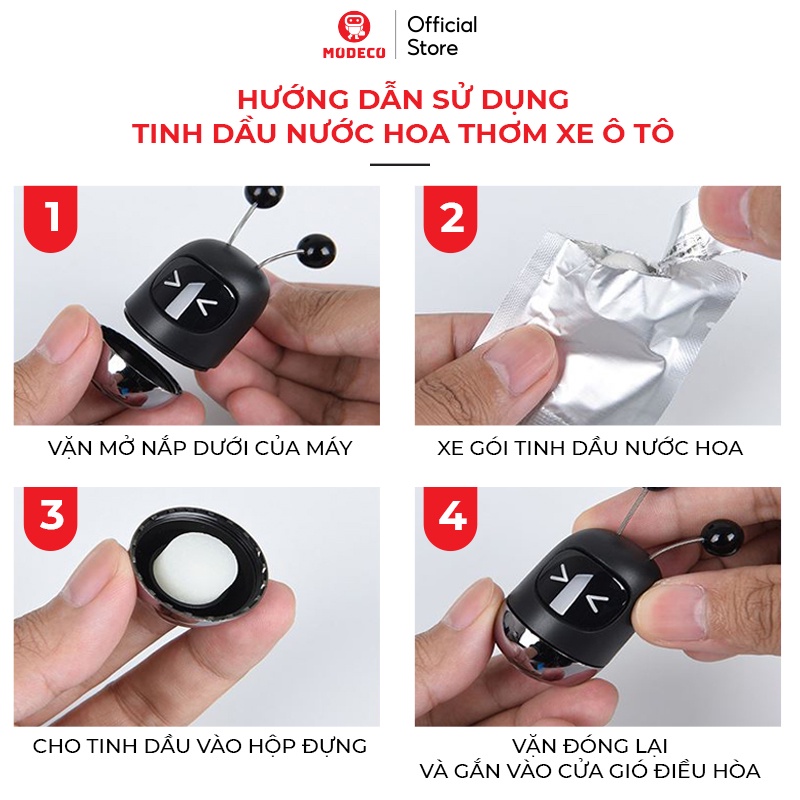 Nước Hoa Ô Tô Cao Cấp Kẹp Cửa Gió Khử Mùi Xe Hơi Hình Hoạt Hình Lắc Lư Đáng Yêu - Modeco