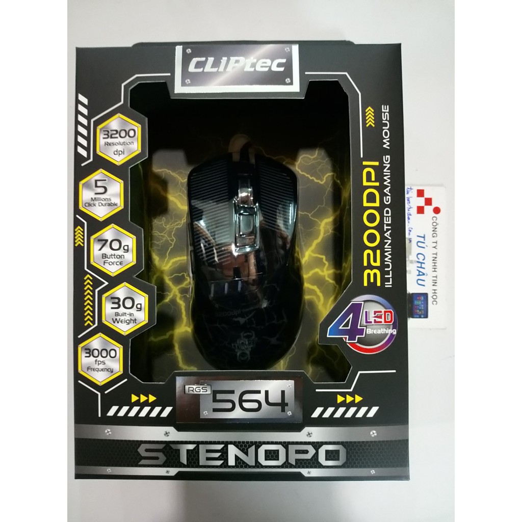 Chuột máy tính - Mouse Cliptec RGS564