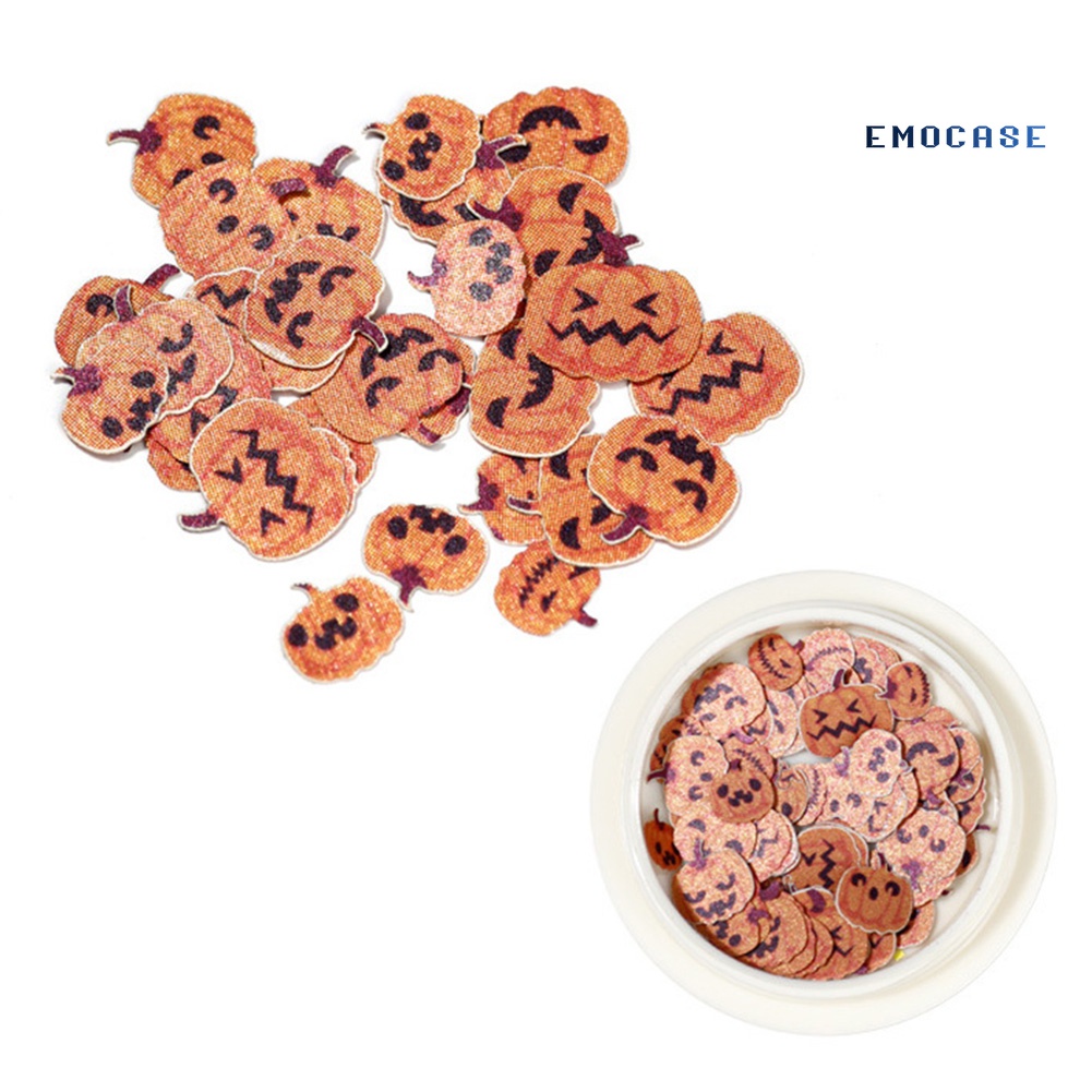 Miếng Dán Trang Trí Móng Tay Chủ Đề Halloween Nhiều Màu