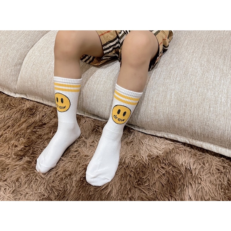 Tất trẻ em Offwhite và Drew 2Bkids Fashion
