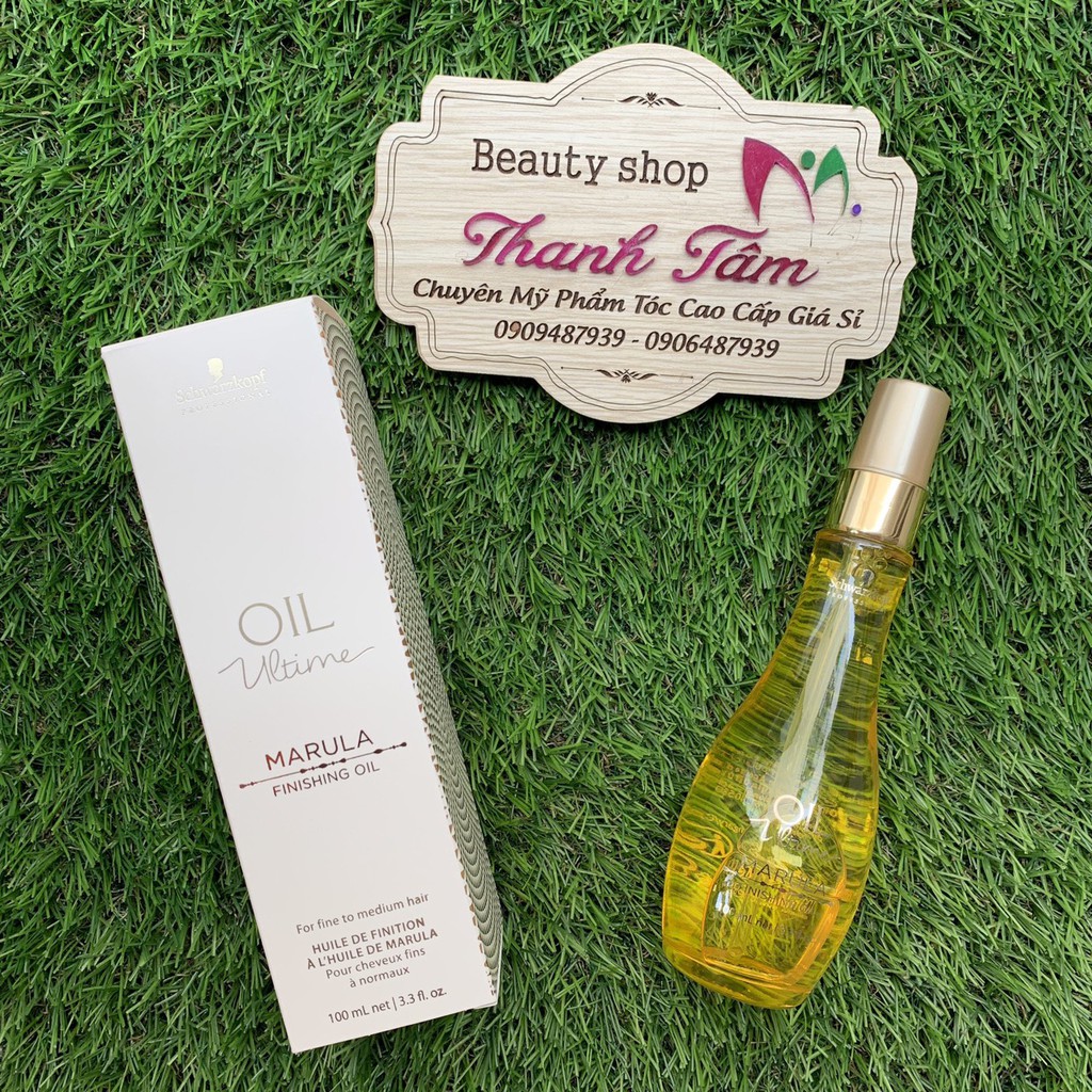 Tinh dầu dưỡng dành cho tóc mảnh sợi Schwarzkopf Oil Ultime Marula Finishing Oil 100ml