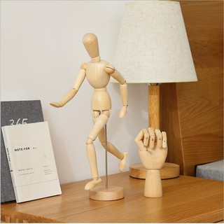 Các mẫu mô hình manequin bằng gỗ thông để trang trí tiểu cảnh, dựng studio chụp ảnh