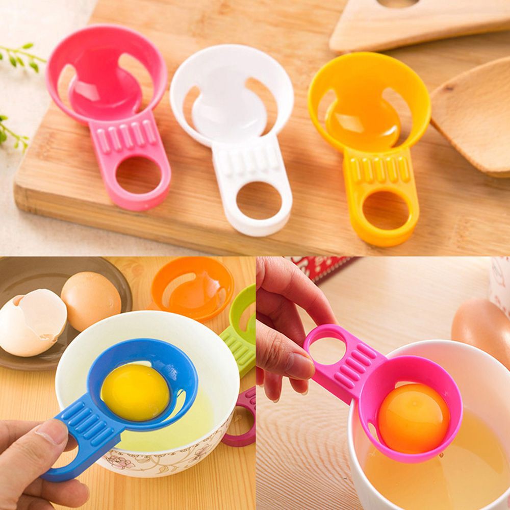 Dụng Cụ Tách Lòng Đỏ Trứng Bằng Nhựa Thân Thiện Với Môi Trường