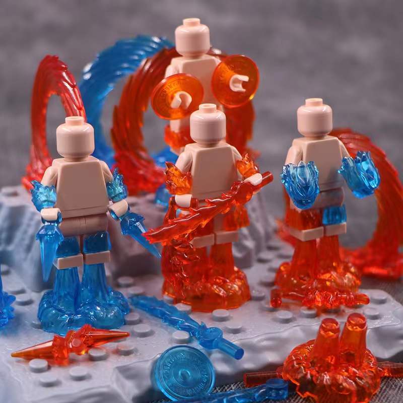 Set phụ kiện mô hình nhân vật đồ chơi lắp ráp mini đáng yêu tiện lợi