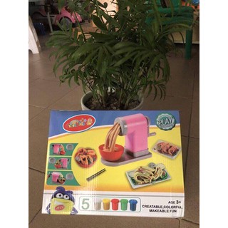 Đồ chơi đất nặn làm bún, làm mỳ cho bé