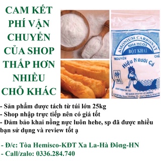 1kg, Bột khai làm quẩy rỗng, làm bánh tiêu, làm bánh bao tẩy gỗ (NH4HCO3)