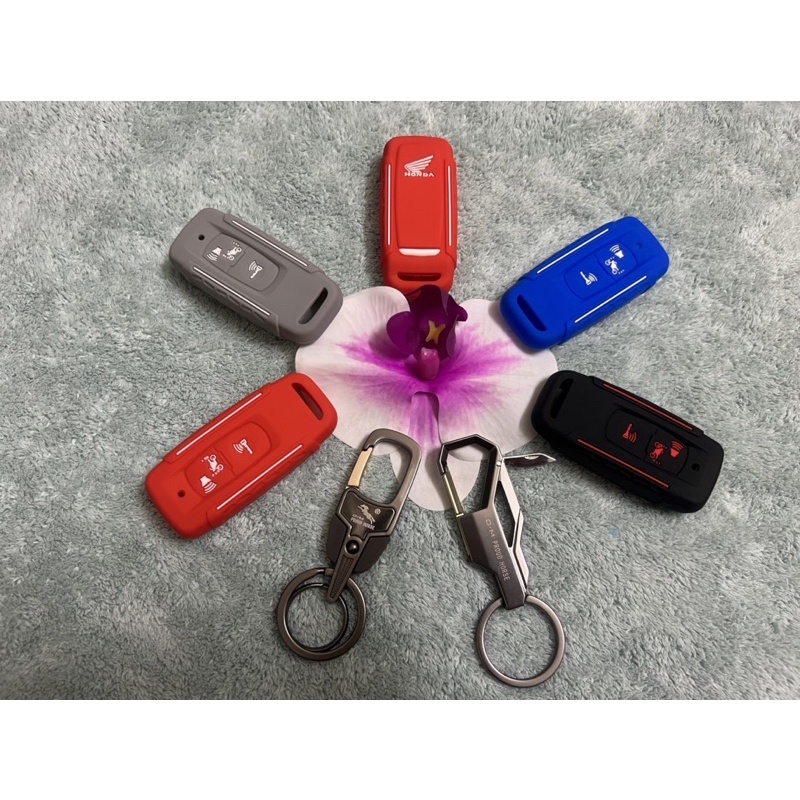 Bộ vỏ + móc  bảo vệ chìa khoá xe Sh125/150/350/ sh mode/ AB/ Lead/ vision/ winner XV3 chính hãng