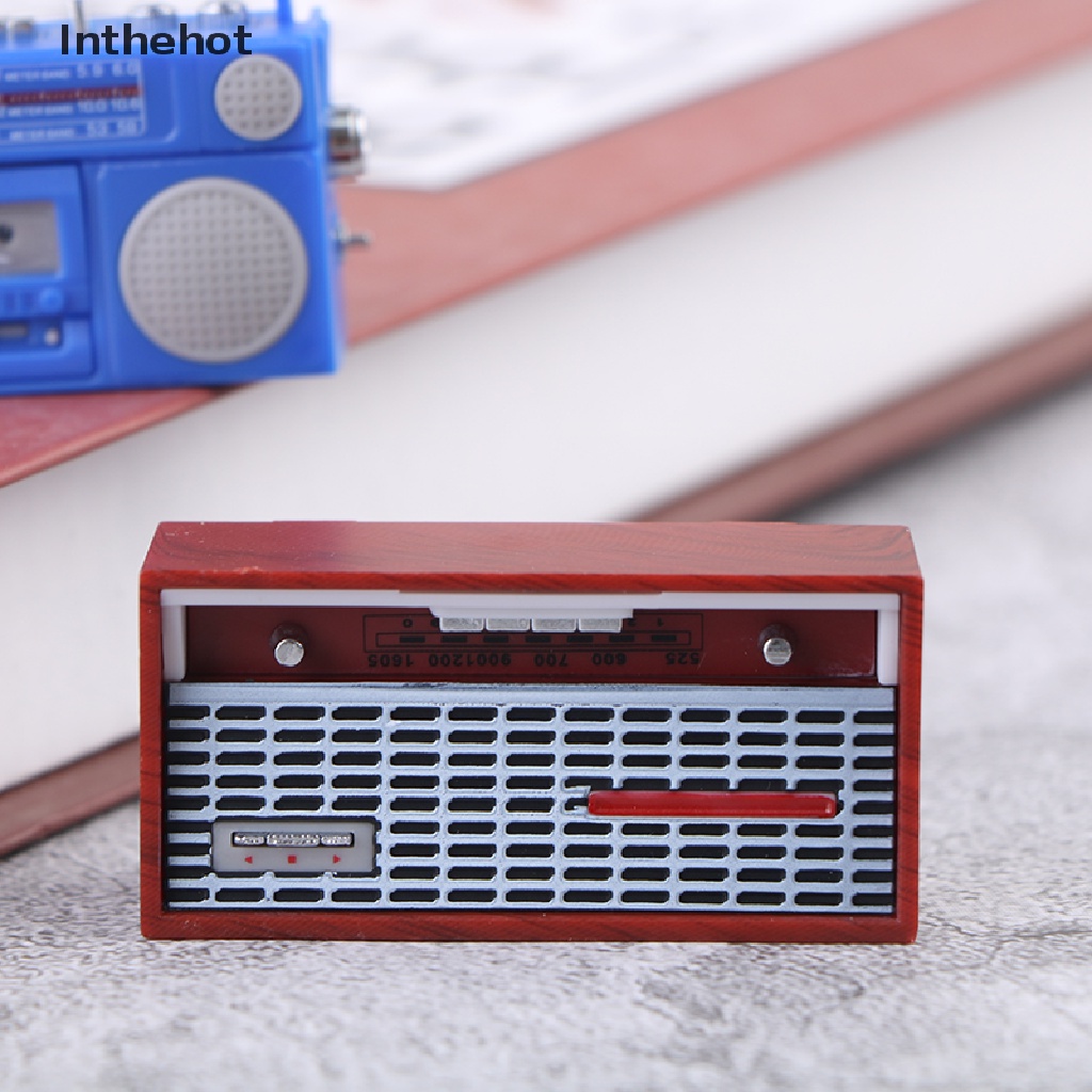 Radio Mini Trang Trí Nhà Búp Bê Xinh Xắn