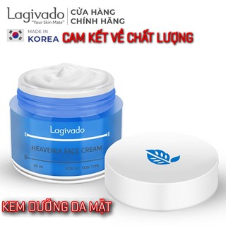 [FreeShip - Chính Hãng] Kem Dưỡng Da ẩm trắng sáng da mặt Hàn Quốc Lagivado Heavenly Face Cream 50 ml