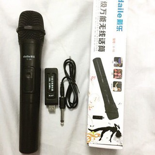 MICRO HÁT KARAOKE KHÔNG DÂY DAILE V10