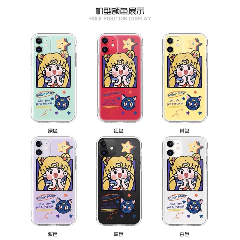 Ốp điện thoại mềm họa tiết hoạt hình cho iPhone 11 pro max 5 5S 6 6S 7 8 Plus X XS XR XS Max SE | BigBuy360 - bigbuy360.vn