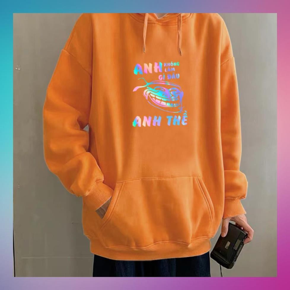 [UY TÍN-CHẤT LƯỢNG] Áo Khoác Nỉ Hoodie Phản Quang Anh Không Làm Gì Đâu PQ02KN | BigBuy360 - bigbuy360.vn