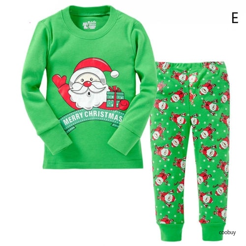 Bộ đồ ngủ phong cách Giáng sinh đáng yêu cho trẻ em