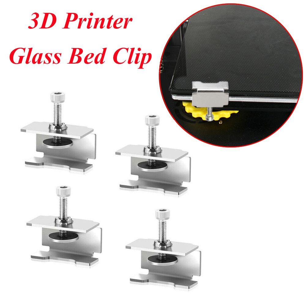 Set 4 Kẹp Kính Thay Thế Chuyên Dụng Cho Máy In 3D Ender-3 Ender-3