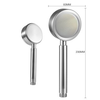 Bộ vòi sen tăng áp - Tay sen Tăng Áp Nhôm Hoặc INOX Tròn - Tăng Áp Lên Tới 300%