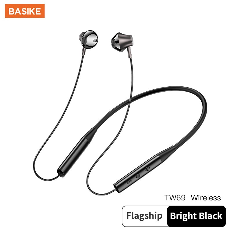 Tai Nghe Thể Thao BASIKE TW69 Kết Nối Bluetooth 5.0 Chống Tiếng Ồn