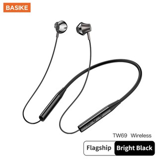 Tai Nghe Thể Thao BASIKE TW69 Kết Nối Bluetooth 5.0 Chống Tiếng Ồn cho điện thoại Android iPhone
