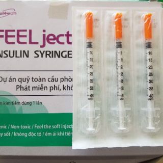 50 bơm kim tiêm tiểu đường, thẩm mỹ, spa u40 - u100