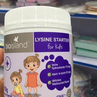 Bột tăng chiều cao Bio Insland Lysine