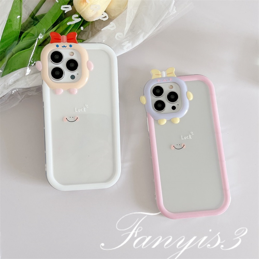 Ốp Điện Thoại Mềm Trong Suốt In Hình Mặt Cười Đơn Giản Cho iPhone 14 13 12 11 Pro Max X XR Xs Max 8 7 6 6s Plus SE 2020