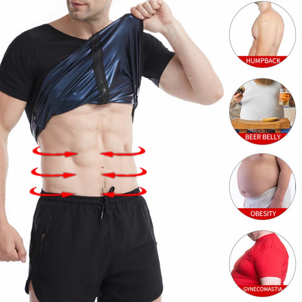 Áo nam Định Hình Giảm Cân Chất Liệu Cao Su Tổng Hợp
