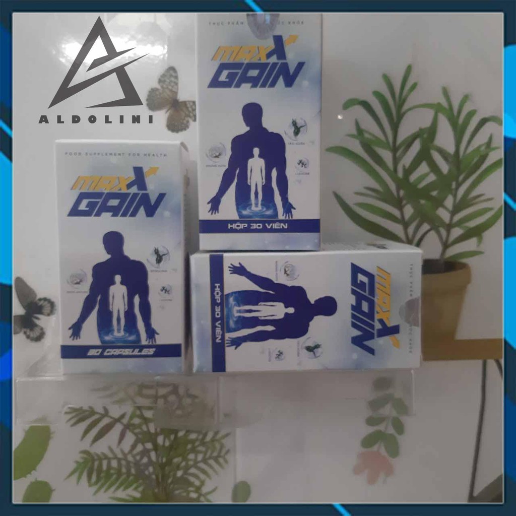 VIÊN TĂNG CÂN MAXX GAIN - Đạt Cân Nặng Chuẩn Cơ Thể Tăng Trưởng Nhanh Chóng Ngăn Ngừa Suy Dinh Dưỡng - CHÍNH HÃNG HỘP 30 | BigBuy360 - bigbuy360.vn