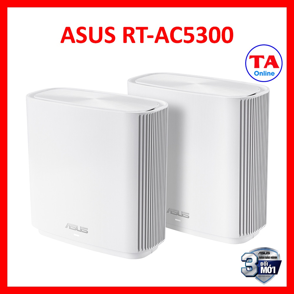 WiFi Mesh ASUS CT8 Bộ phát ba băng tần Chuẩn AC 3000Mbps