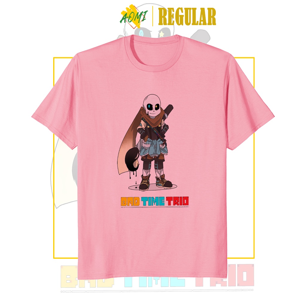 ÁO THUN UNISEX AOMI ĐẶC BIỆT BAD TIME TRIO MURDER TAY NGẮN TAY LỠ NAM NỮ AOMIVN THỜI TRANG