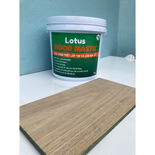 WOOD MASTIC (hũ 5KG) - Bột bả lắp tim/tôm gỗ, làm phẳng bề mặt