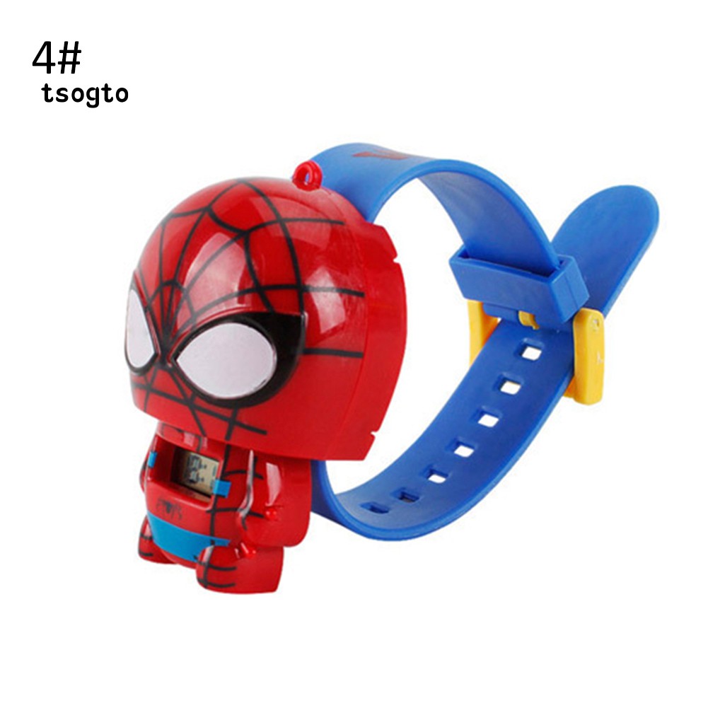 Đồng Hồ Điện Tử Đeo Tay Hình Siêu Anh Hùng 3d Cho Bé | BigBuy360 - bigbuy360.vn