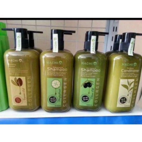 Dầu gội đầu Hachi 350ml,500ml,800ml dành cho mọi loại tóc -  Dầu gội bóng mượt ngăn ngừa dầu , gãy dụng, hư tổn