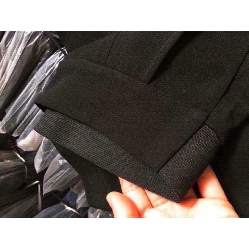 Quần Tây nữ dáng baggy lưng thun