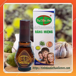 Tinh Dầu Răng Miệng Dạ Thảo Liên 20ml + Tặng kèm 1 bàn chải đánh răng - DTL 20ML