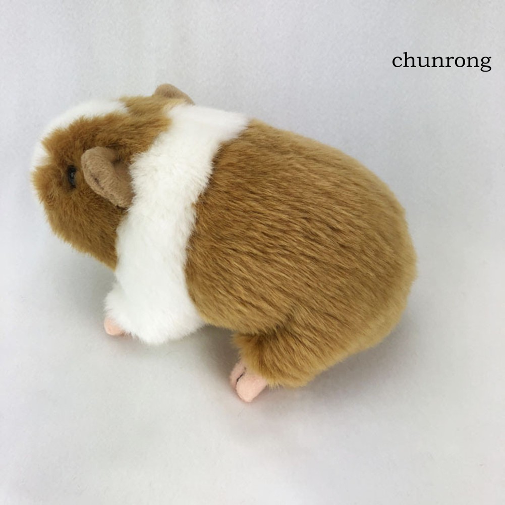 CR+Simulation Guinea Pig Animal Plush Stuffed Doll Kids Toy Gift Sofa Bed Decor