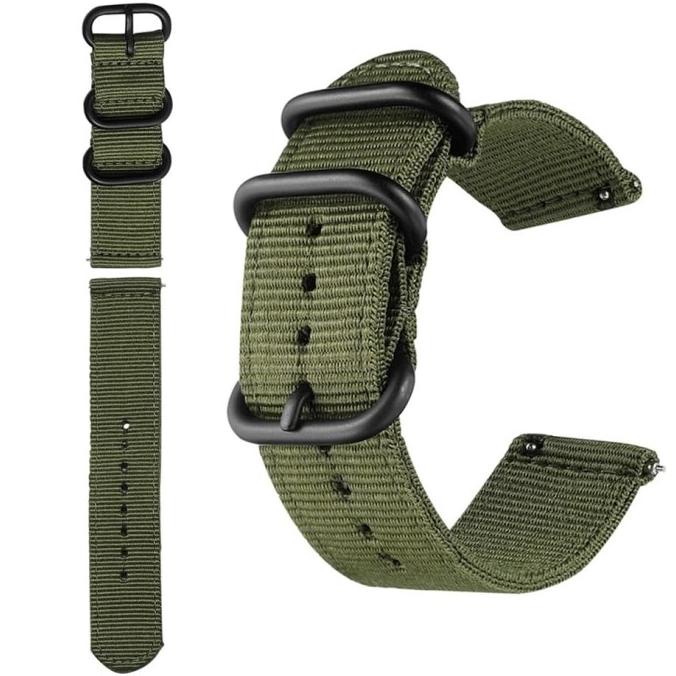 Dây Đeo Bằng Vải Canvas Nylon 22mm 22mm Cho Đồng Hồ Thông Minh Amazfit GTR GTS