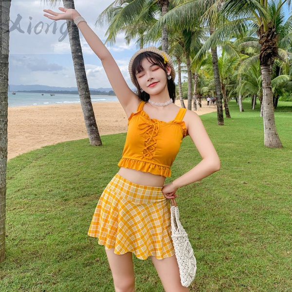 Bộ Đồ Bơi Thời Trang Hàn Quốc 2021 Cho Nữ